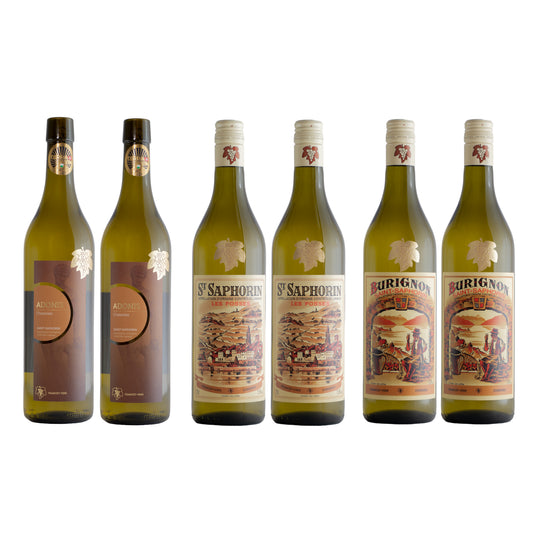 Carton découverte chasselas 6 bouteilles